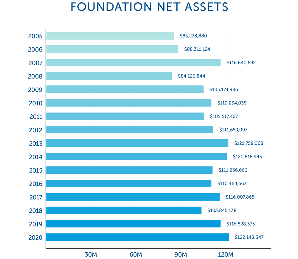 Charts and Figures Foundation Net Assets